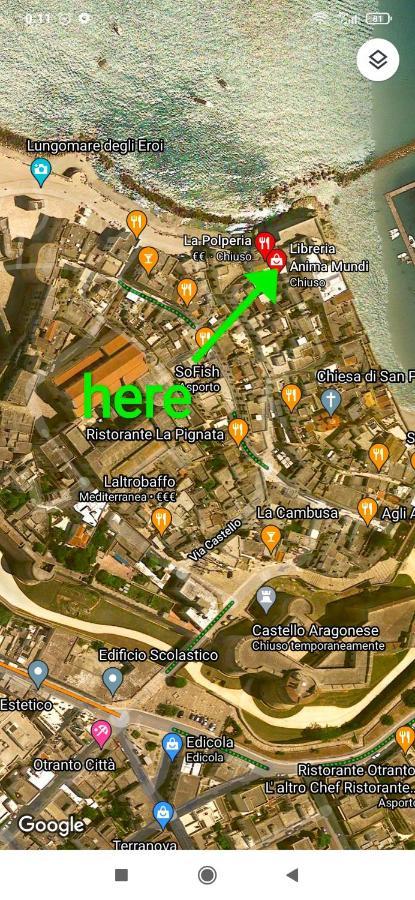 Graziosa Soluzione Indipendente Nel Cuore Del Centro Storico Otranto Bagian luar foto